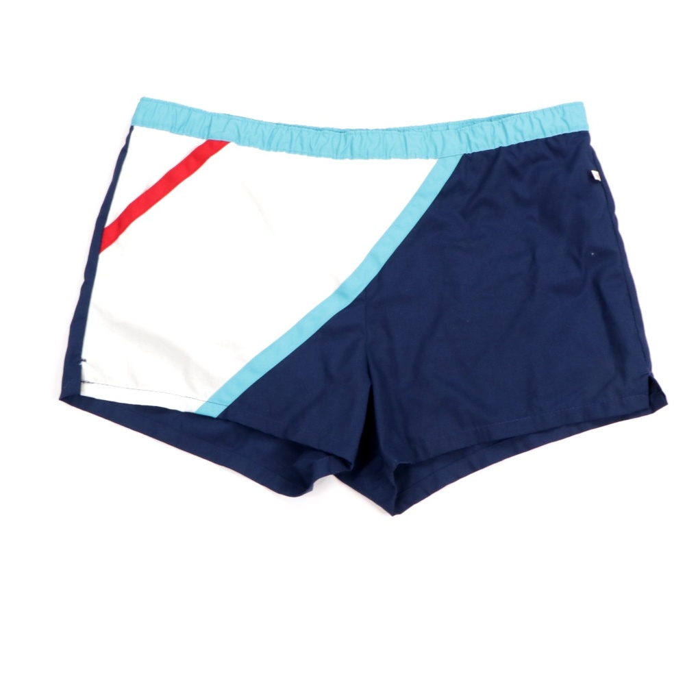 Vintage 70s Jantzen Color Block Lined Shorts